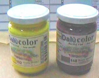 dalucolor Dalu Color - Set 10 Colori ACRILICI da 156m 