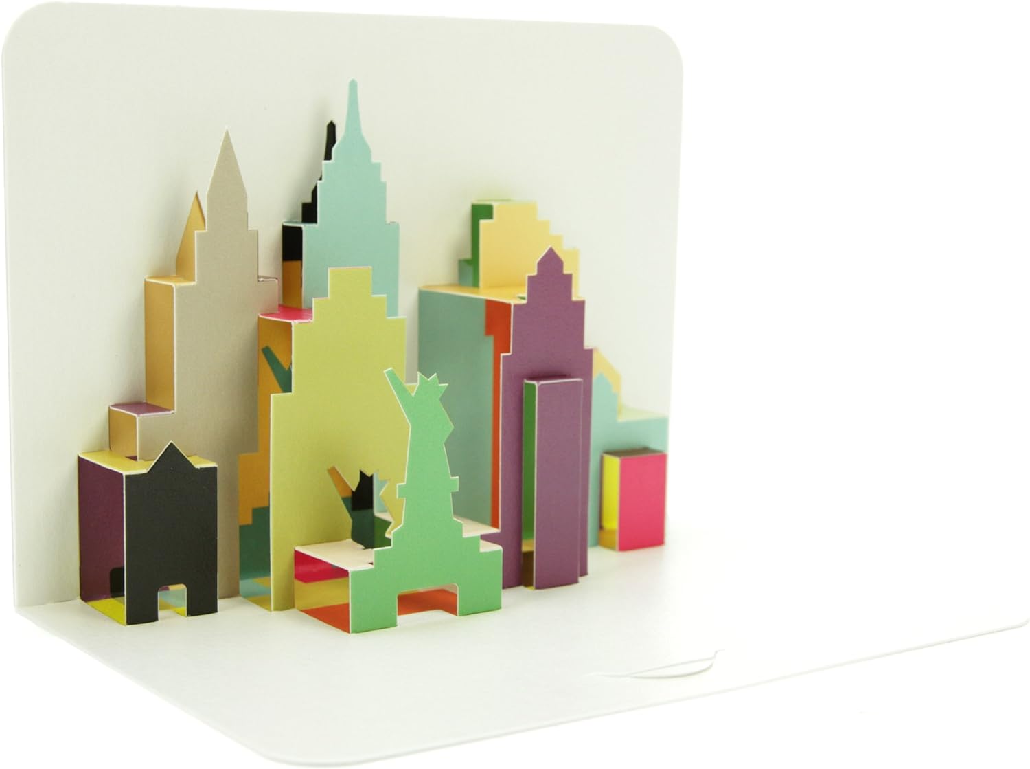 Art File FORM Biglietto d auguri pop-up 3D: new york