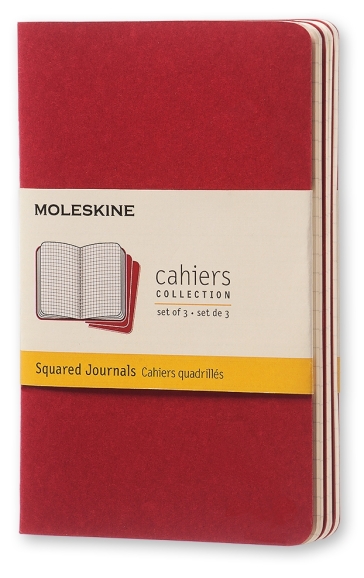 clicca su immagine per consultare dettagli, vedere altre foto e ordinare Set 3 Quaderni Cahier Journal a quadretti - Pocket - Coperti