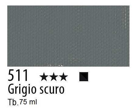 clicca qui per rientrare su Maimeri colore Acrilico extra fine Grigio Scuro 511 - 75ml