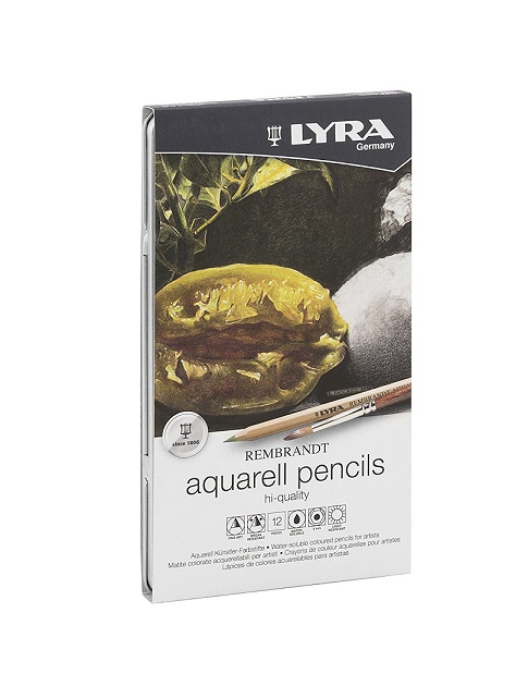 Lyra Rembrands Lyra L2011120 - Scatola Metallo 12 Matite Acquerellabili  4084900170472