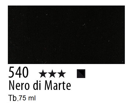 MAIMERI Maimeri colore Acrilico extra fine Nero di Marte 540 