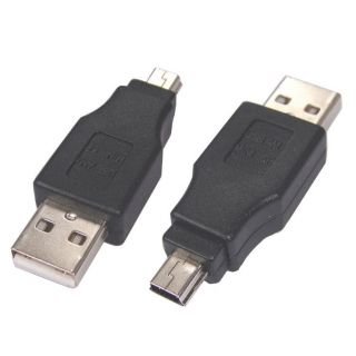 clicca su immagine per consultare dettagli, vedere altre foto e ordinare Adattatore USB tipo A maschio / mini USB maschio 