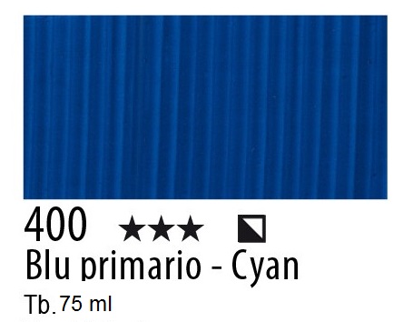 Maimeri colore Acrilico extra fine Blu Primario 400 - 75ml.
