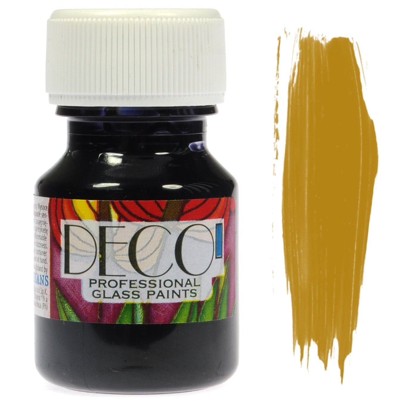 Pittura per vetro uso Professional Deco Oro 30ml