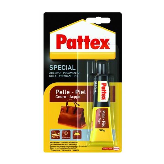Henkel Pattex Adesivo colla special per pelle e cuoio blister 30 Gr 8004630908073