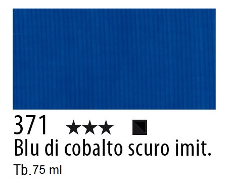 Maimeri colore Acrilico extra fine Blu Cobalto Scuro 371.