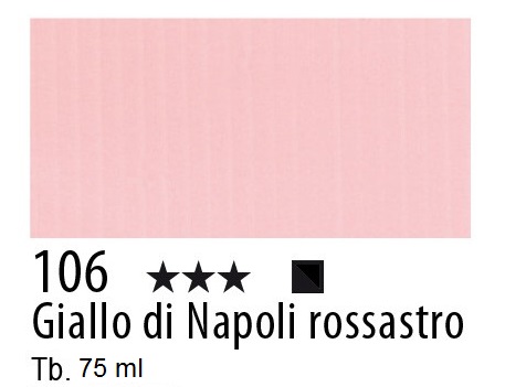 Maimeri colore Acrilico extra fine Giallo Napoli Ross 106 .