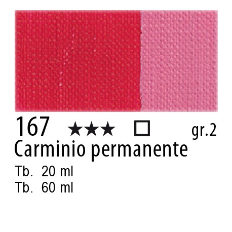 MAIMERI OLIO CLASSICO 60ml Carminio permanente 167.