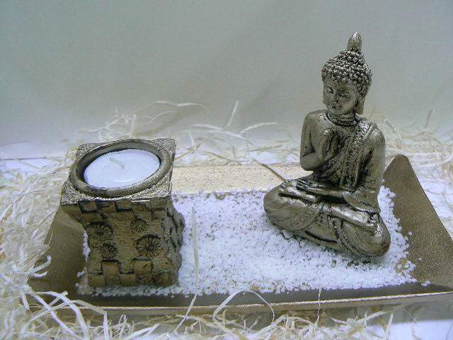 clicca su immagine per consultare dettagli, vedere altre foto e ordinare porta candela con buddha 