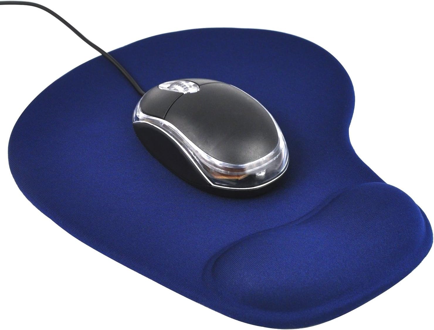 Tappetino Mouse Ergonomico con Poggiapolso in Gel, Supporto 