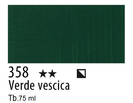 Maimeri colore Acrilico extra fine Verde Viscica 358 - 75 ml.