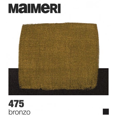 Maimeri Acrilico fine da 500 ML. metallico bronzo