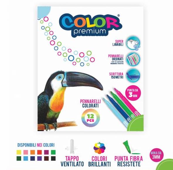 PENNARELLI a SPIRITO COLOR PREMIUM X24