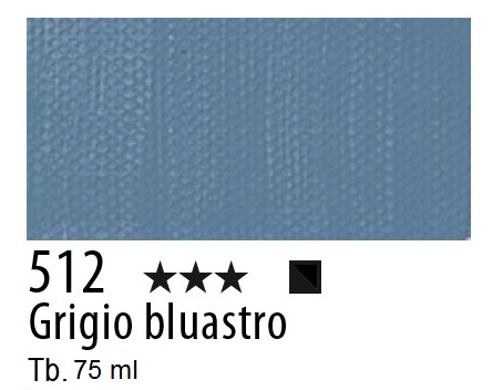 Maimeri colore Acrilico extra fine Grigio Bluastro 512.