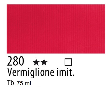 Maimeri colore Acrilico extra fine Vermiglione imit. 280.