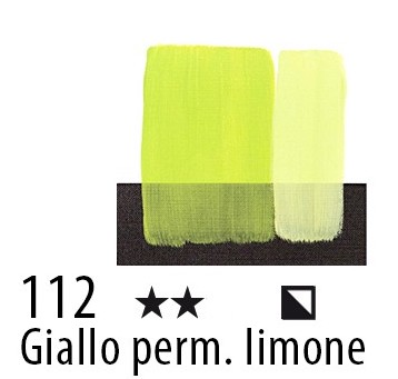 Maimeri colore Acrilico extra fine Giallo perm Limone 112 .
