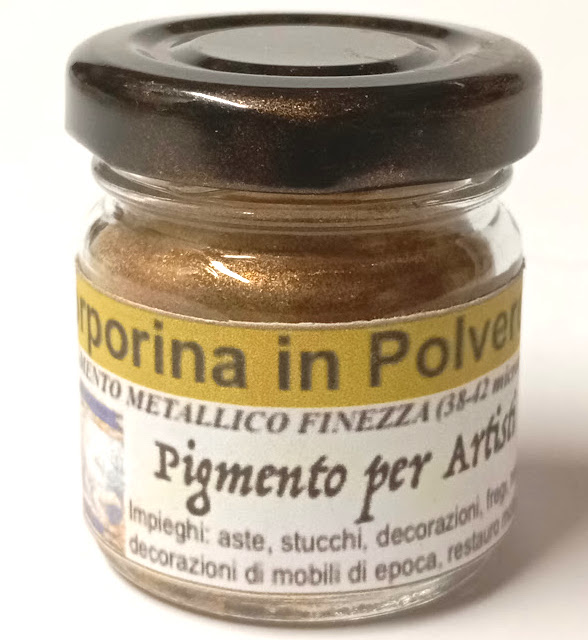 Porporina Pigmento Metallico Doratura: Oro Zecchino 42ml