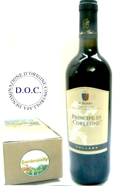 clicca su immagine per consultare dettagli, vedere altre foto e ordinare Vino ROSSO Principe Di Corleone IGT selezionato