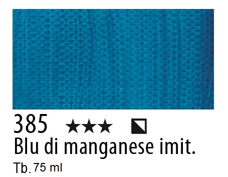 Maimeri colore Acrilico extra fine Blu di Manganese 385.
