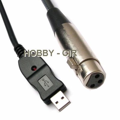 XRL-USB CAVO CANNON con Scheda AUDIO USB 8000029015490