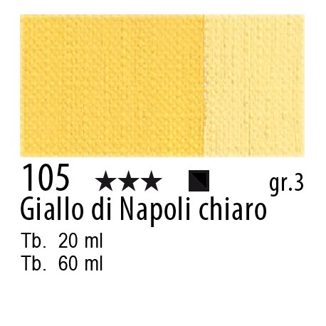 MAIMERI OLIO CLASSICO 60ml Giallo Napoli Chiaro 105.