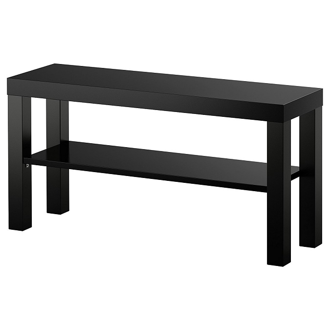 Ikea, tavolino per la TV, modello Lack, mobiletto per televi Ikea, tavolino  per la TV, modello Lack, mobiletto per televisori con schermo al plasma,  LCD o a LED Confezione originale Black 