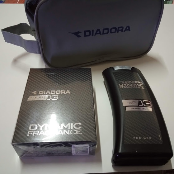 diadora dynamic edt 100 ml + shower gel 250 ml + beauty