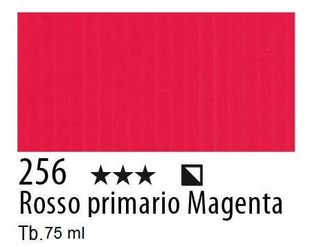 Maimeri colore Acrilico extra fine Rosso Primario 256.