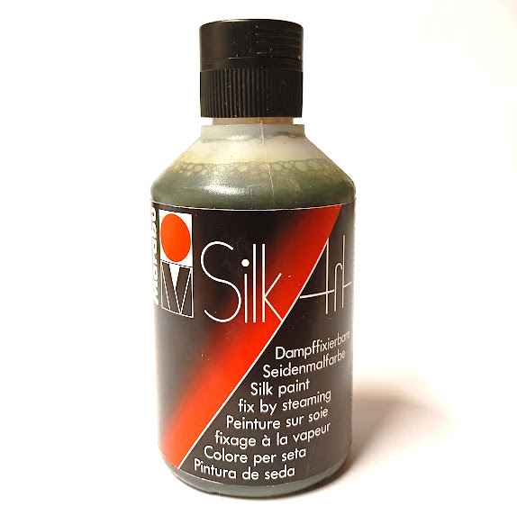 Silk Art Colore Professionale Per Seta a Vapore Rosso 250ml.