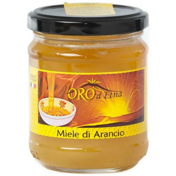 Miele di Arancio - 100% Prodotto Arance dell ETNA 125 gr.