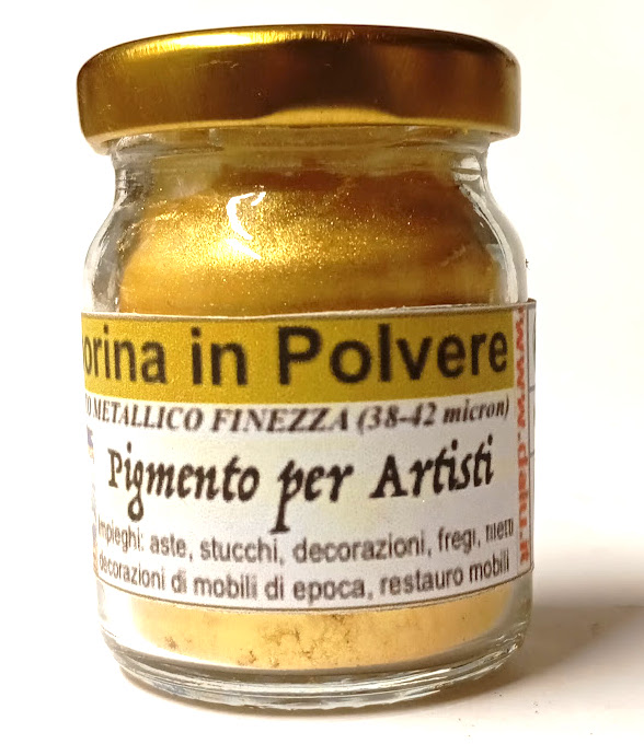 Porporina Pigmento Metallico per Doratura: OroRicco 80ml