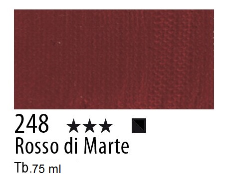 Maimeri colore Acrilico extra fine Rosso di Marte 248 - 75ml.
