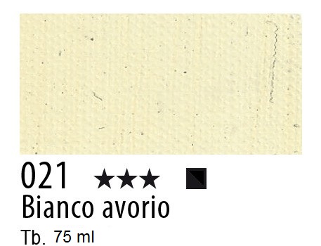Maimeri colore Acrilico extra fine Bianco Avorio 021 - 75m.