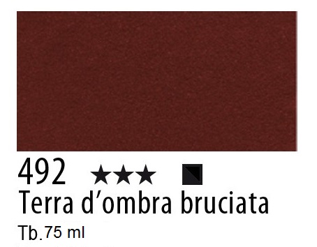 Maimeri colore Acrilico extra fine Terra d Ombra Bruc. 492.