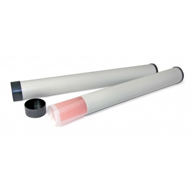tubo portadisegno plastica da cm. 50 FISSO.