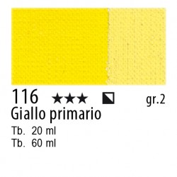 MAIMERI OLIO CLASSICO DA 20ml. Tinta 116 giallo primario.