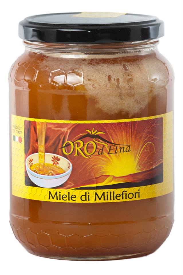 Miele di Millefiori - 100% Prodotto dai fiori dell ETNA 250g.