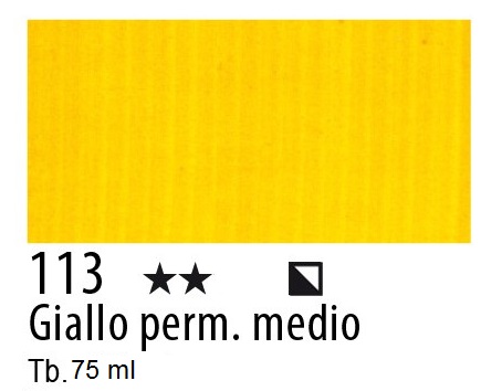 Maimeri colore Acrilico extra fine Giallo perm Medio 113 .