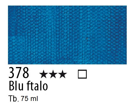 Maimeri colore Acrilico extra fine Blu Ftalo 378 - 75 ml.