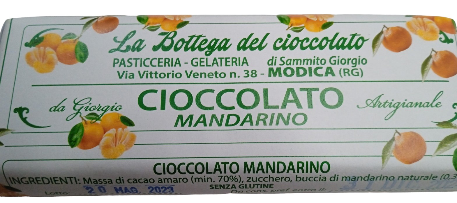 Bottega del Cioccolato di Modica Gusto CIOCCOLATO MOJITO.