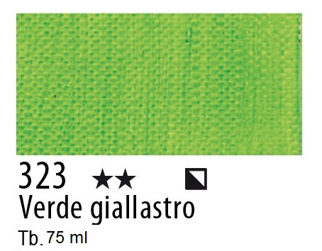 Maimeri colore Acrilico extra fine Verde Giallastro 323.